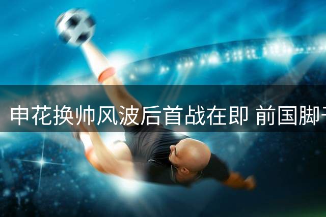 申花换帅风波后首战在即 前国脚于汉超或担纲助教重任